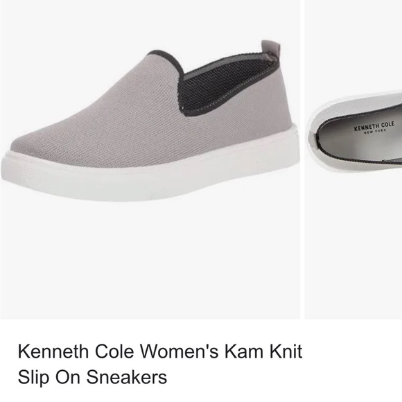 KENNETH COLE NEW YORK Women's Kam Slip-On Knit Sneakers NWT - Picture 2 of 6